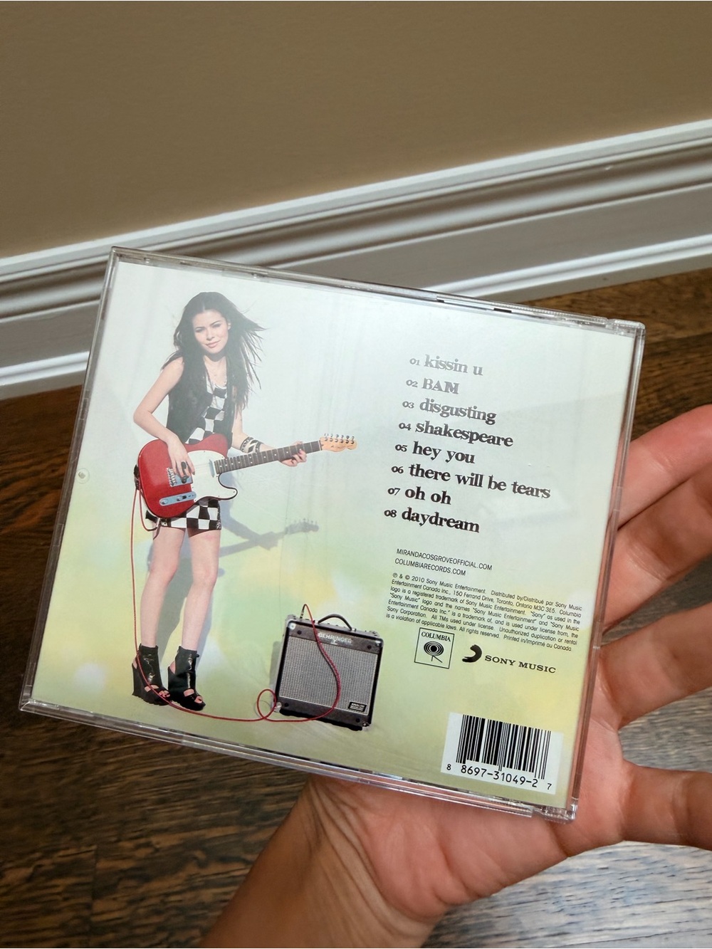 Y2K MIRANDA COSGROVE Sparks Fly CD Album In Case Good Condition - Picture 2 of 5
